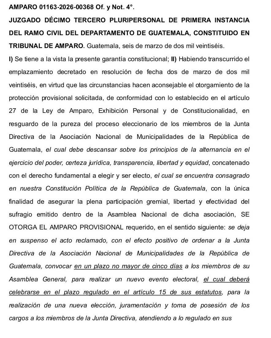 Imagen destacada: ANAM en crisis: la justicia suspende la reelección